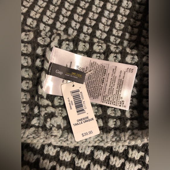 GAP COWL NECK INFINITY SCARF - Picture 8 of 8